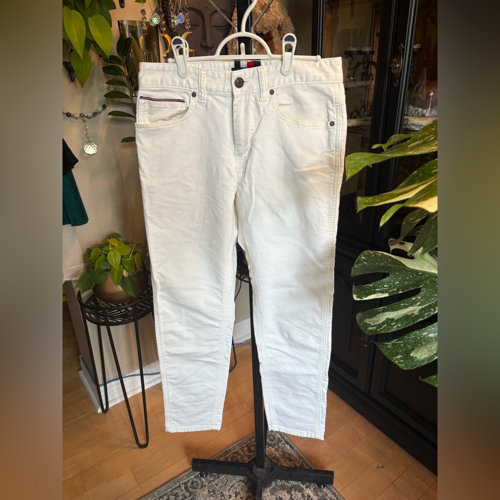 Tommy Hilfiger White Denim Pants